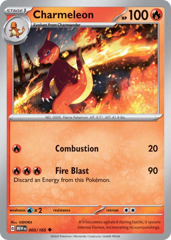 Check De Actuele Waarde Van Je Charmeleon 5 165 Uit De 151 Set Op