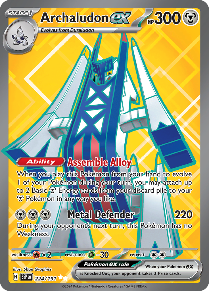 Archaludon ex-224-Surging Sparks