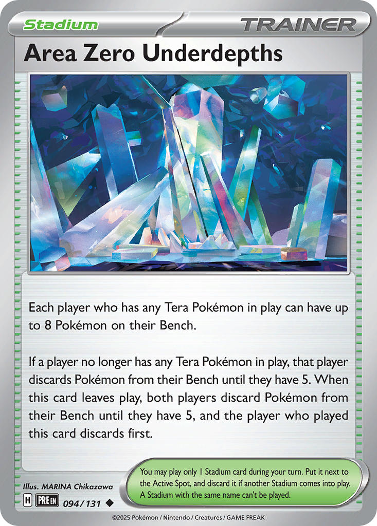 Area Zero Underdepths-094-Prismatic Evolutions