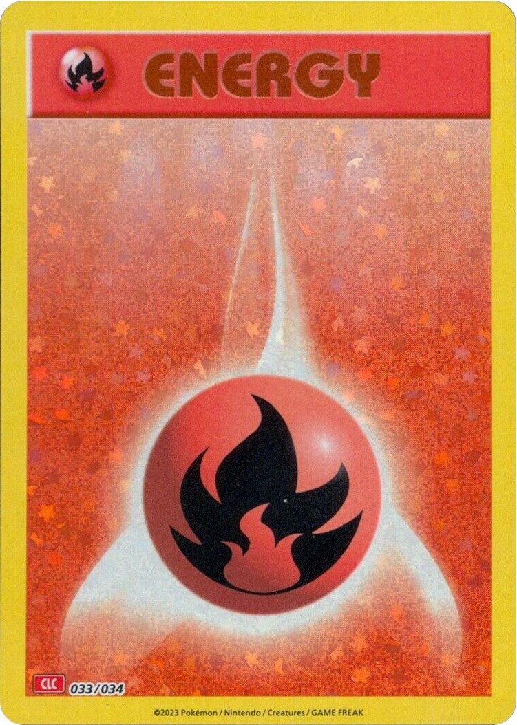 Basic {R} Energy-Pokemon TCG Classic - Charizard