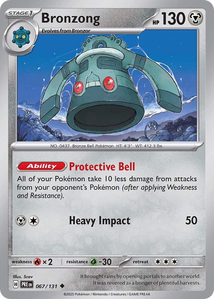 Bronzong-067-Prismatic Evolutions