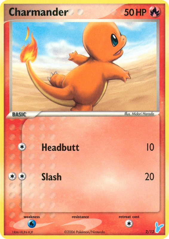 Bekijk de waarde van je Charmander 2/12 EX Trainer Kit Minun kaart