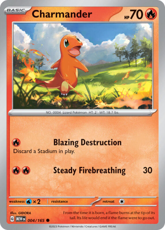 Check De Actuele Waarde Van Je Charmander Uit De Set Op Pokemonkaart Nl