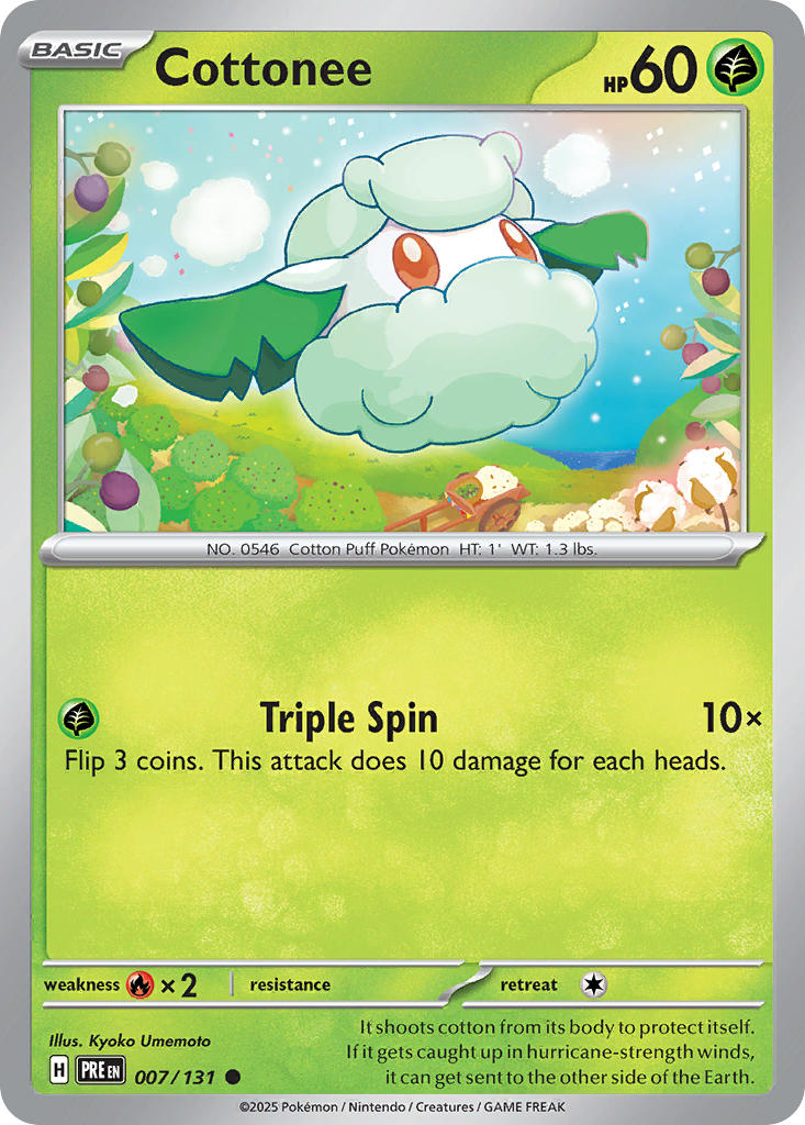 Cottonee-007-Prismatic Evolutions