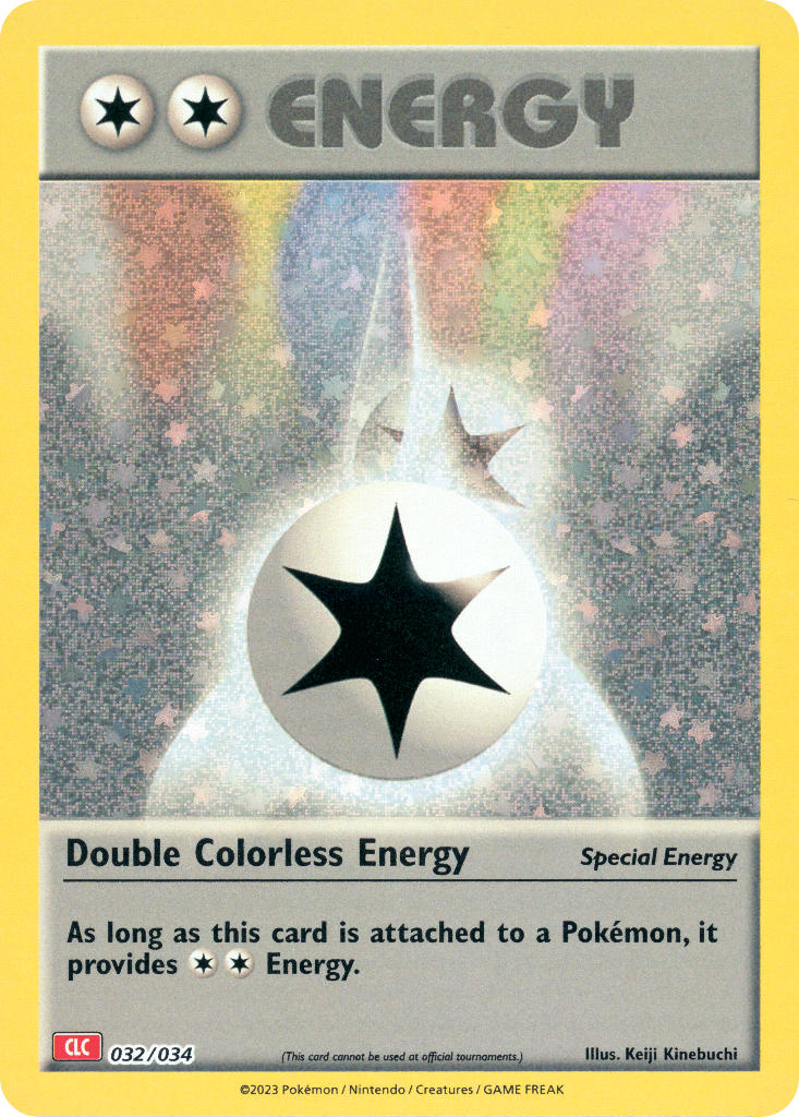 Double Colorless Energy-Pokemon TCG Classic - Charizard