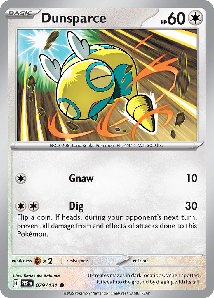 Dunsparce-079-Prismatic Evolutions