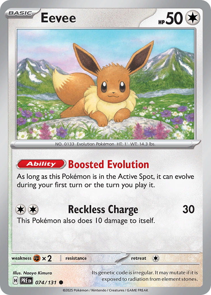 Eevee-074-Prismatic Evolutions