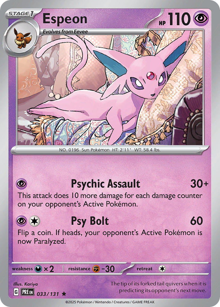 Espeon-033-Prismatic Evolutions