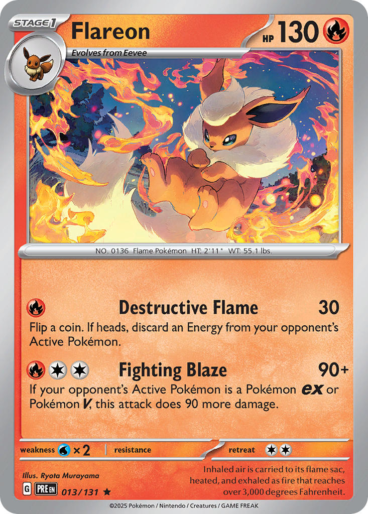 Flareon-013-Prismatic Evolutions