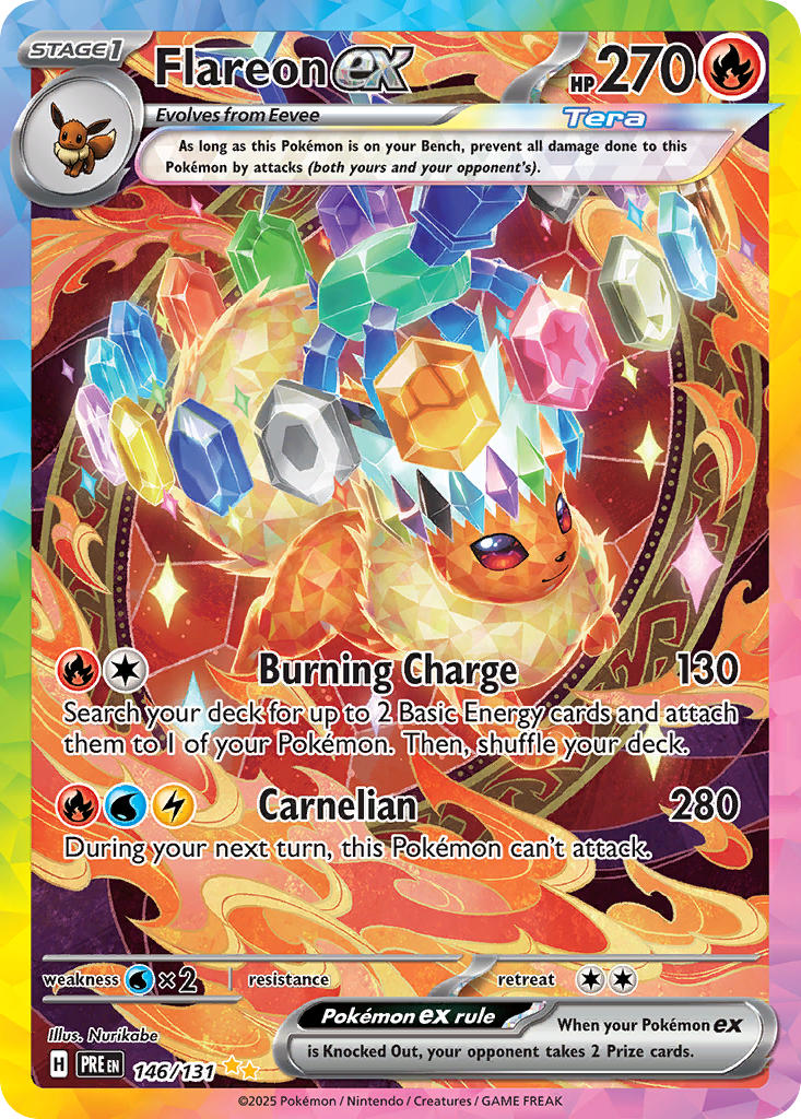 Flareon ex-146-Prismatic Evolutions