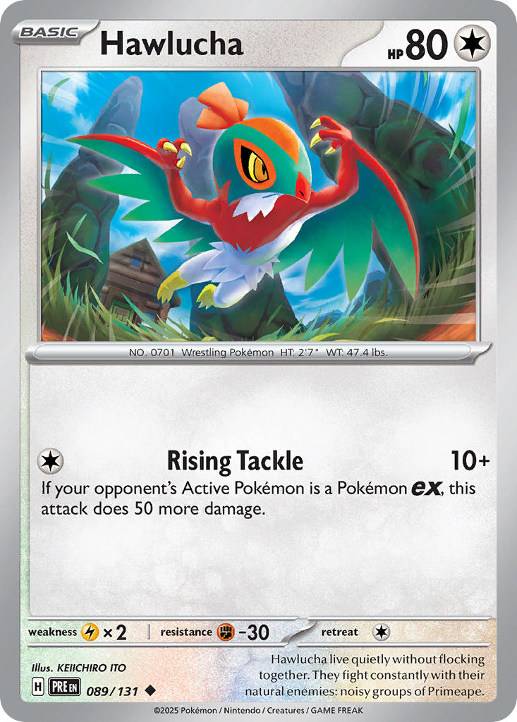 Hawlucha-089-Prismatic Evolutions