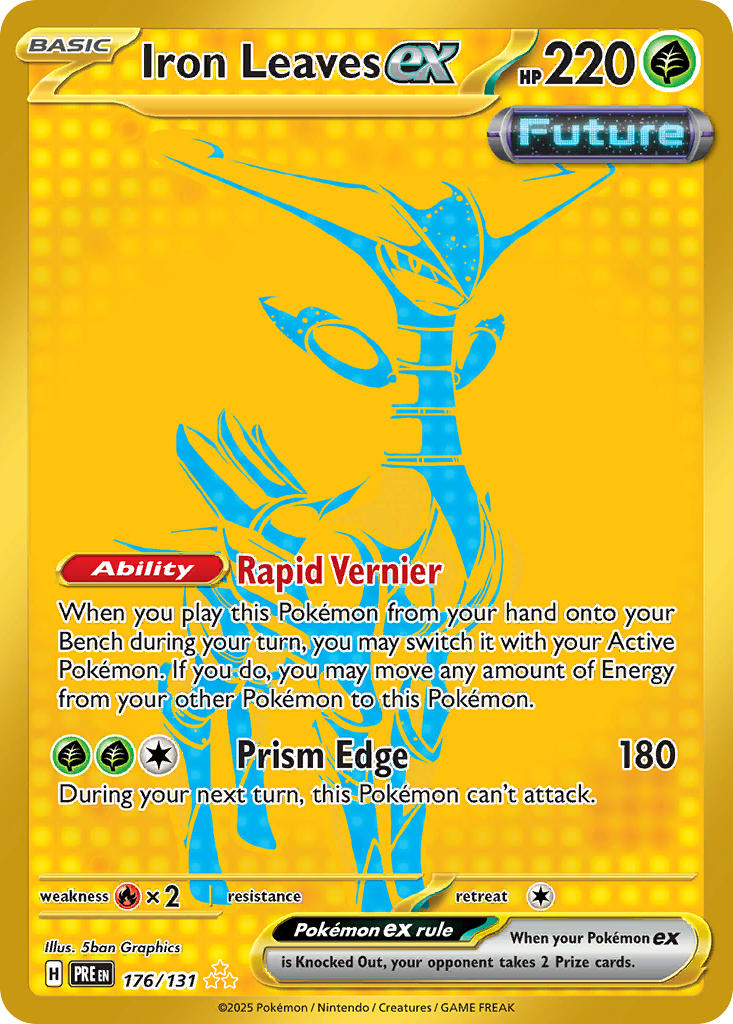 Iron Leaves ex-176-Prismatic Evolutions