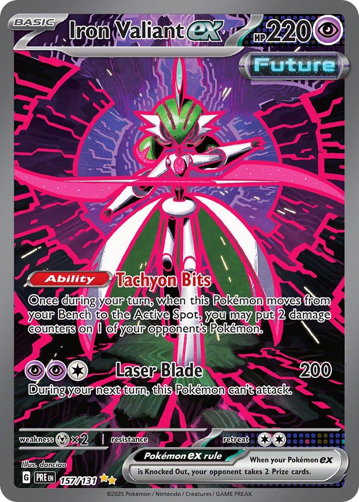 Iron Valiant ex-157-Prismatic Evolutions