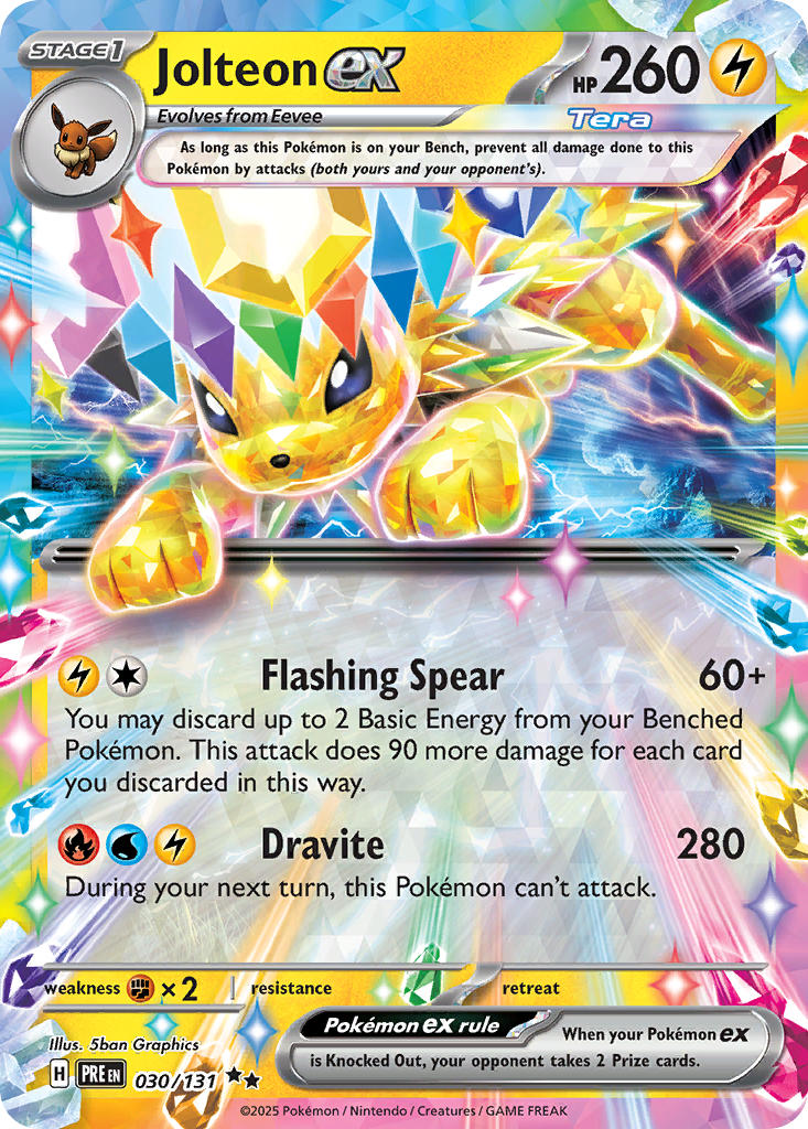 Jolteon ex-030-Prismatic Evolutions