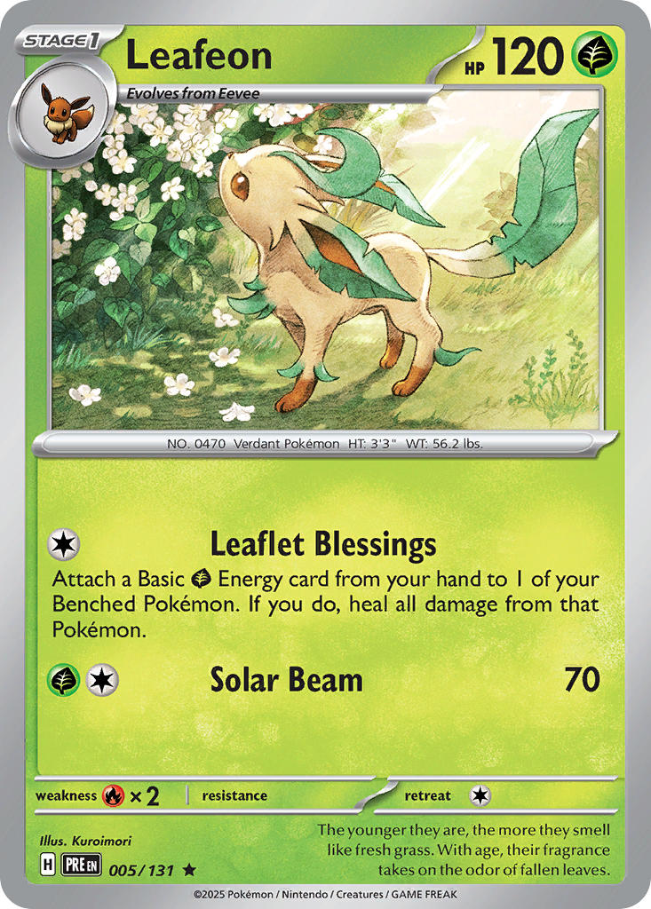 Leafeon-005-Prismatic Evolutions