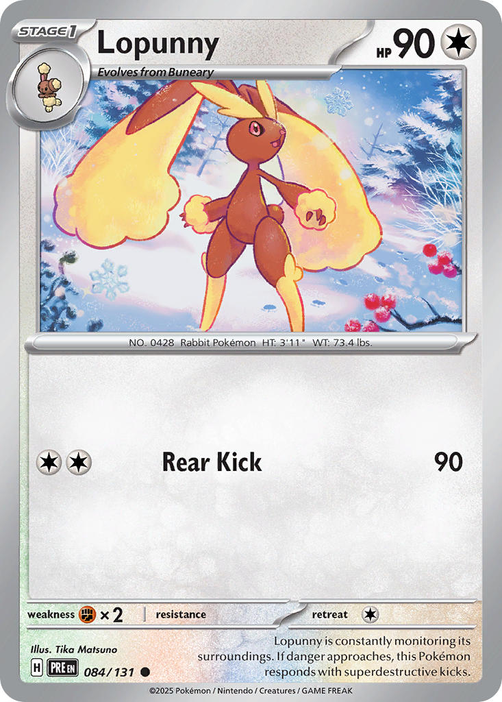 Lopunny-084-Prismatic Evolutions