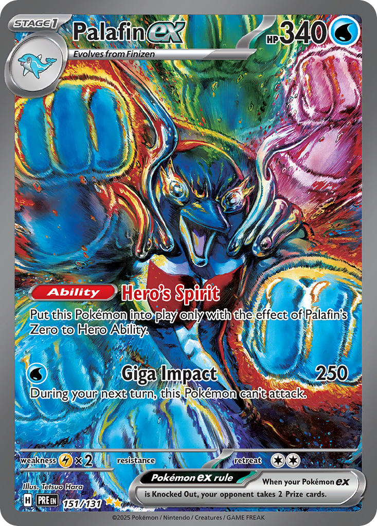 Palafin ex-151-Prismatic Evolutions