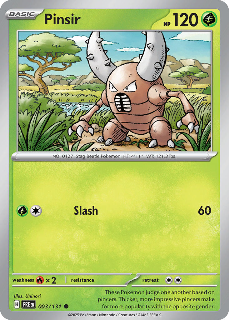 Pinsir-003-Prismatic Evolutions