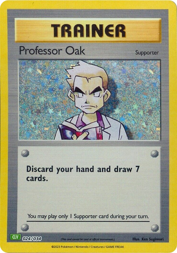 Professor Oak-Pokemon TCG Classic - Charizard