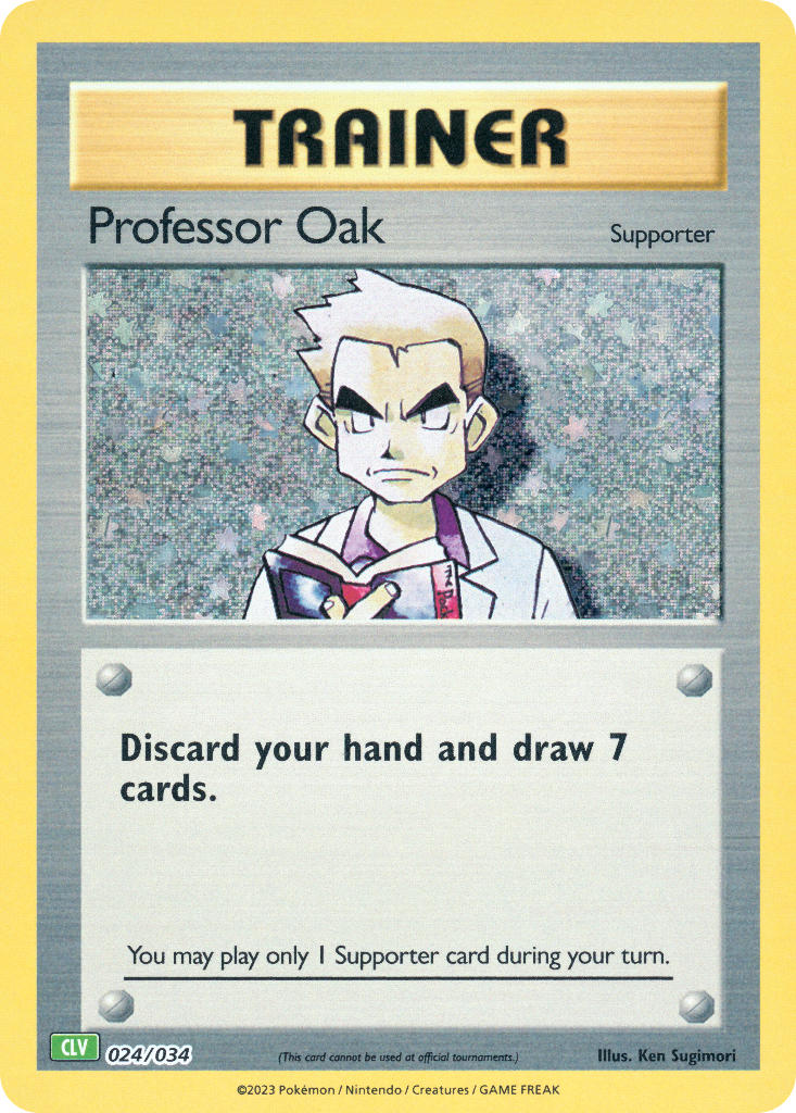 Professor Oak-Pokemon TCG Classic - Venusaur