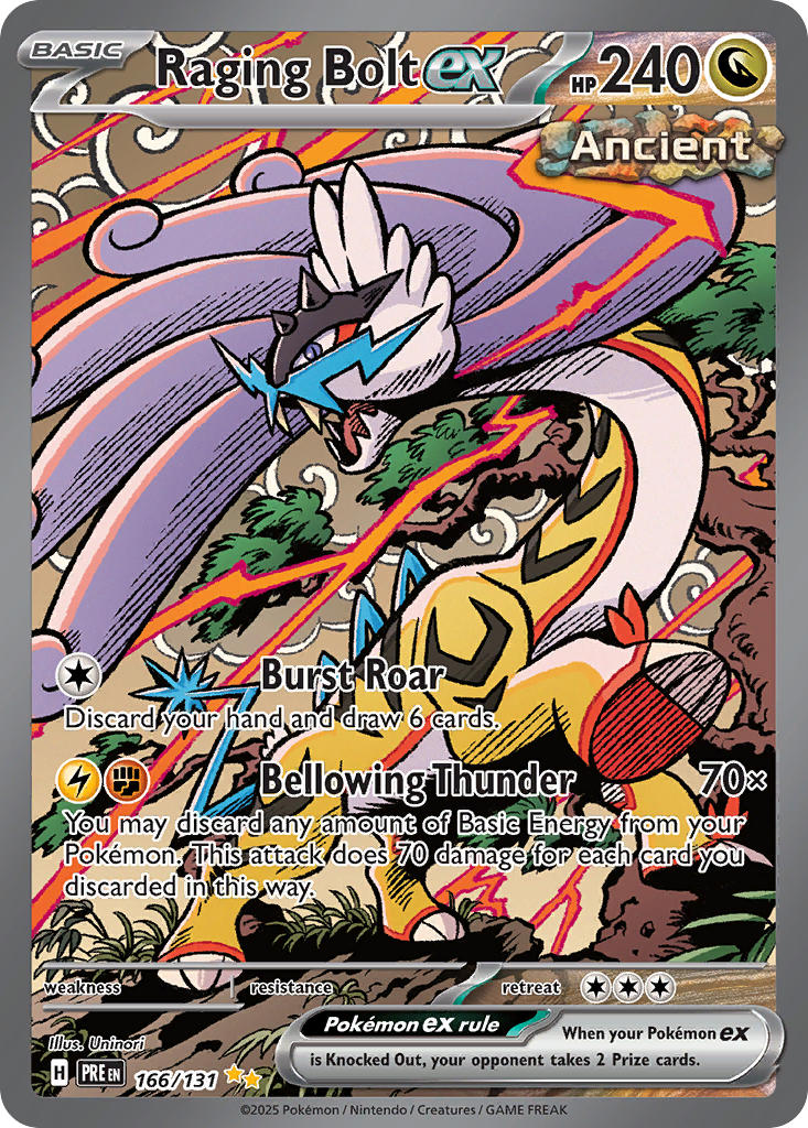 Raging Bolt ex-166-Prismatic Evolutions