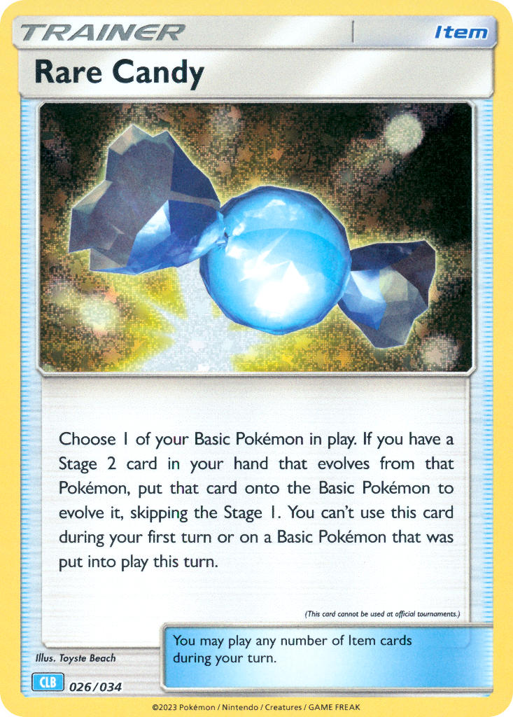 Rare Candy-Pokemon TCG Classic - Blastoise