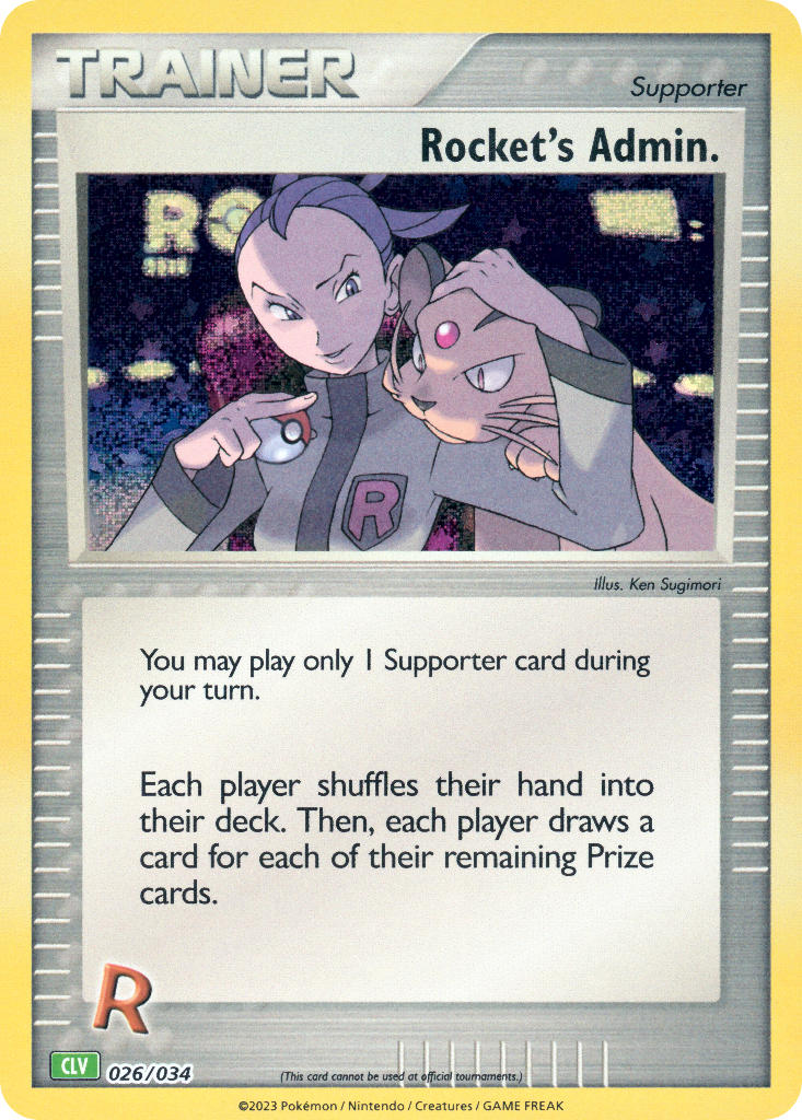 Rocket’s Admin.-Pokemon TCG Classic - Venusaur