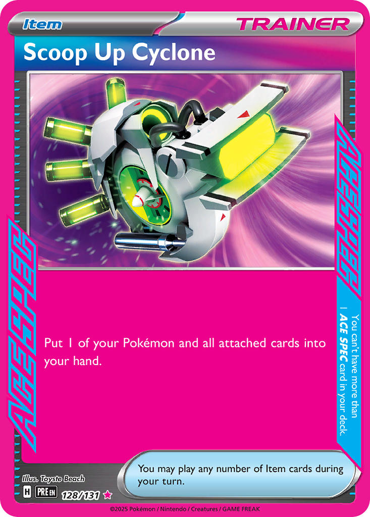 Scoop Up Cyclone-128-Prismatic Evolutions