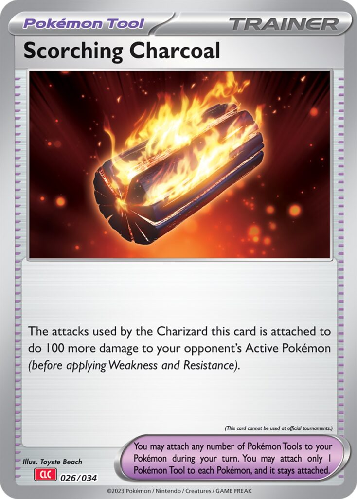 Scorching Charcoal-Pokemon TCG Classic - Charizard