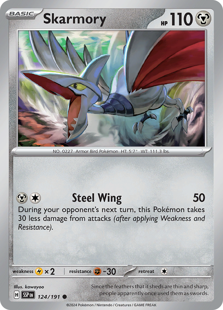 Skarmory-124-Surging Sparks