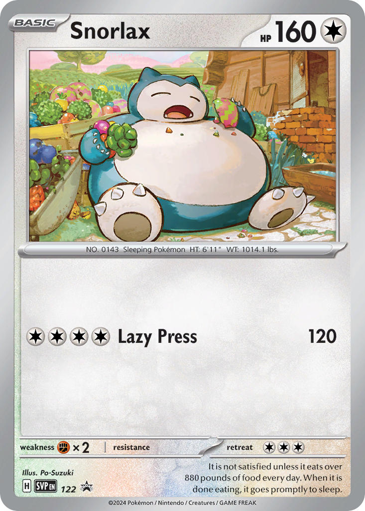 Snorlax-svp-122