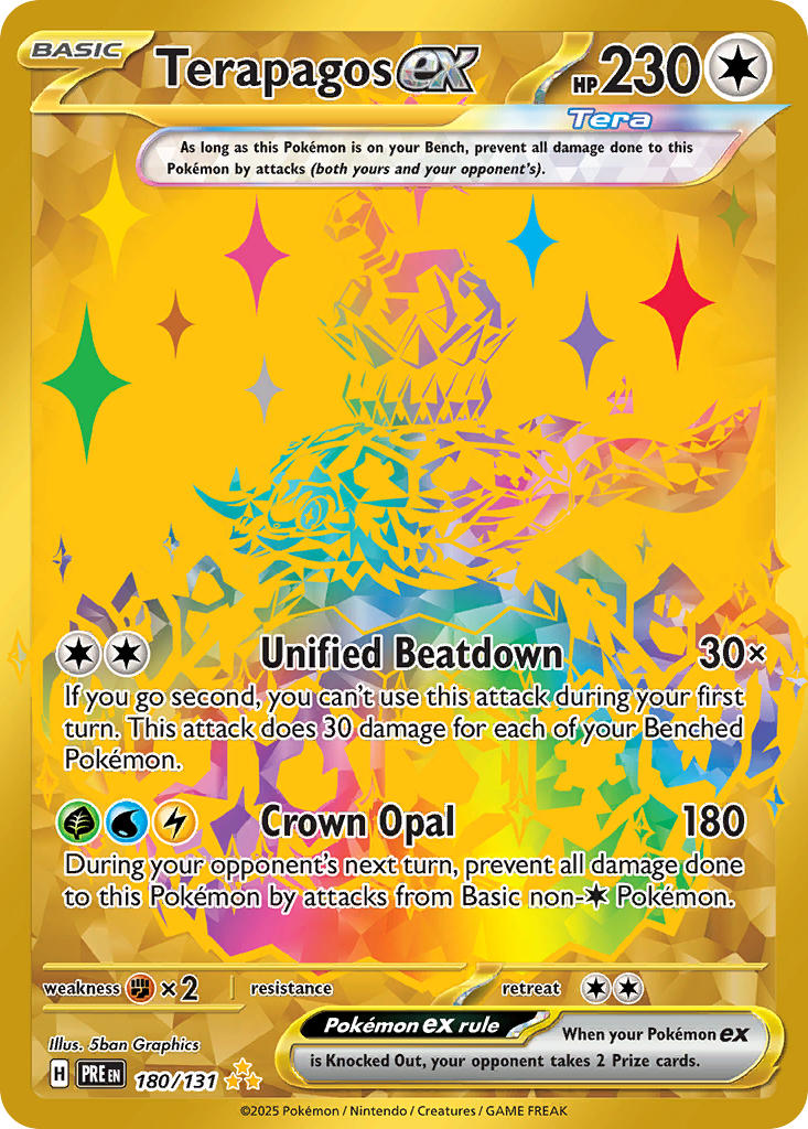 Terapagos ex-180-Prismatic Evolutions