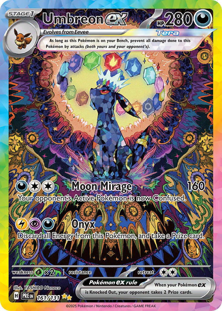 Umbreon ex-161-Prismatic Evolutions