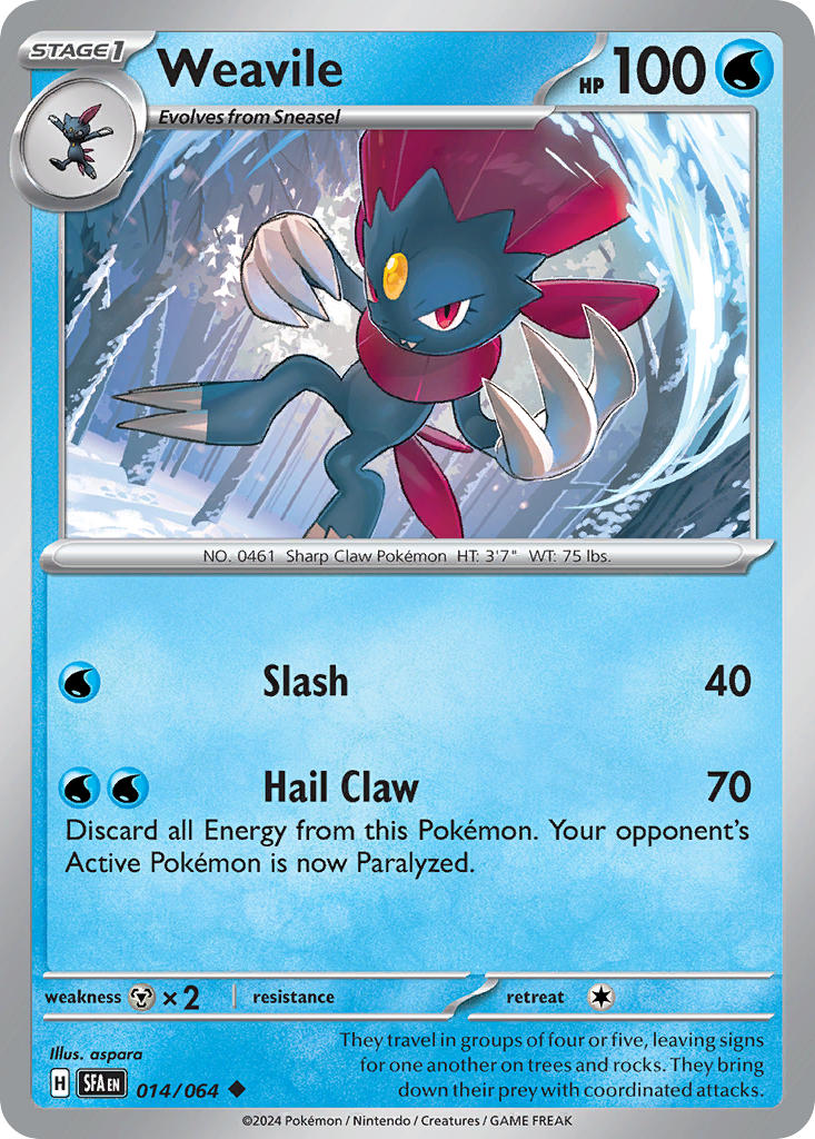 Weavile-014-Shrouded Fable