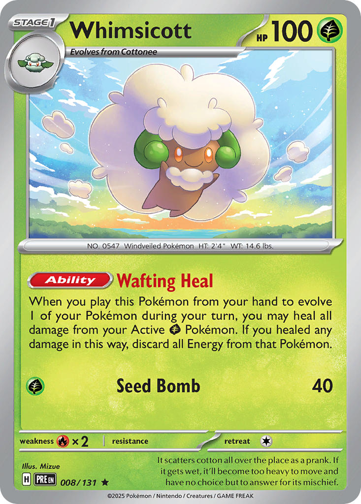 Whimsicott-008-Prismatic Evolutions