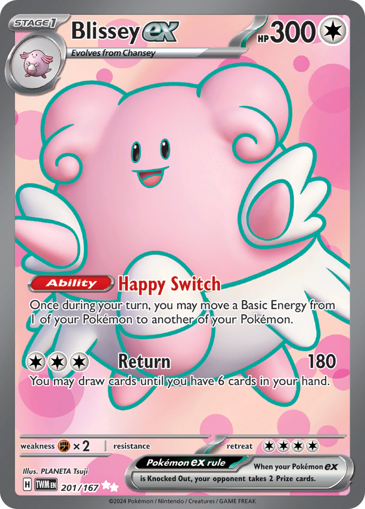 Blissey ex-201-Twilight Masquerade