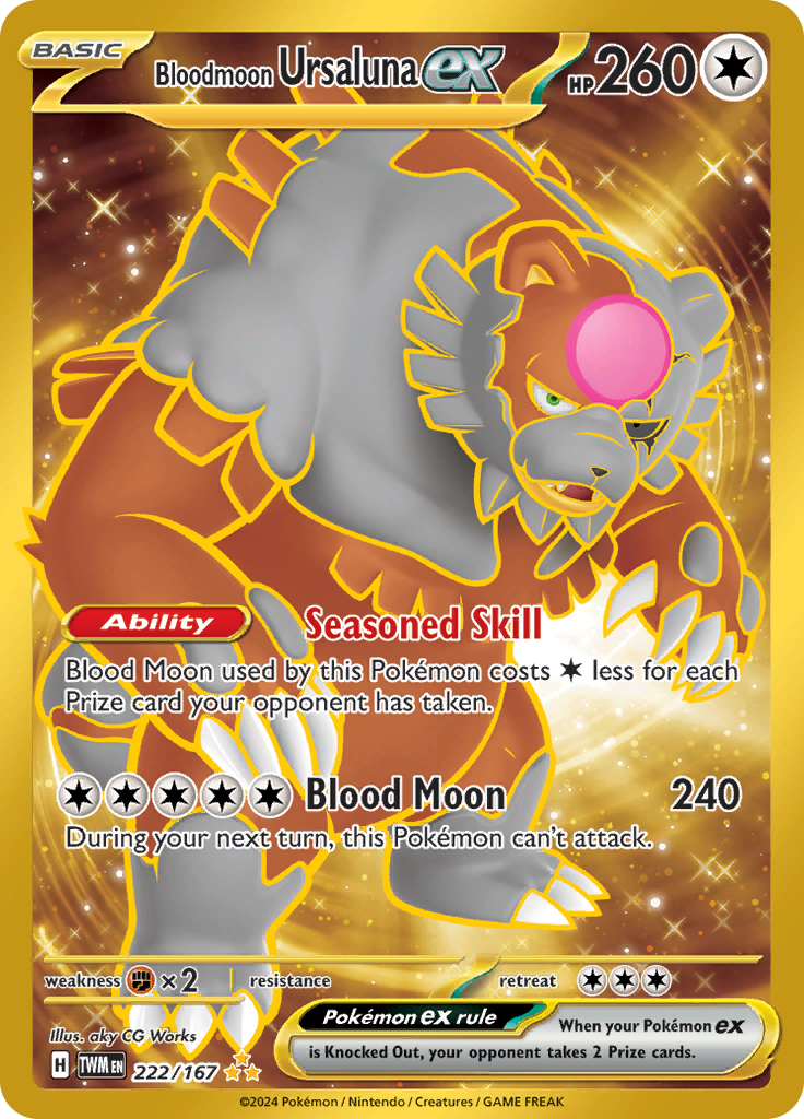 Bloodmoon Ursaluna ex-222-Twilight Masquerade