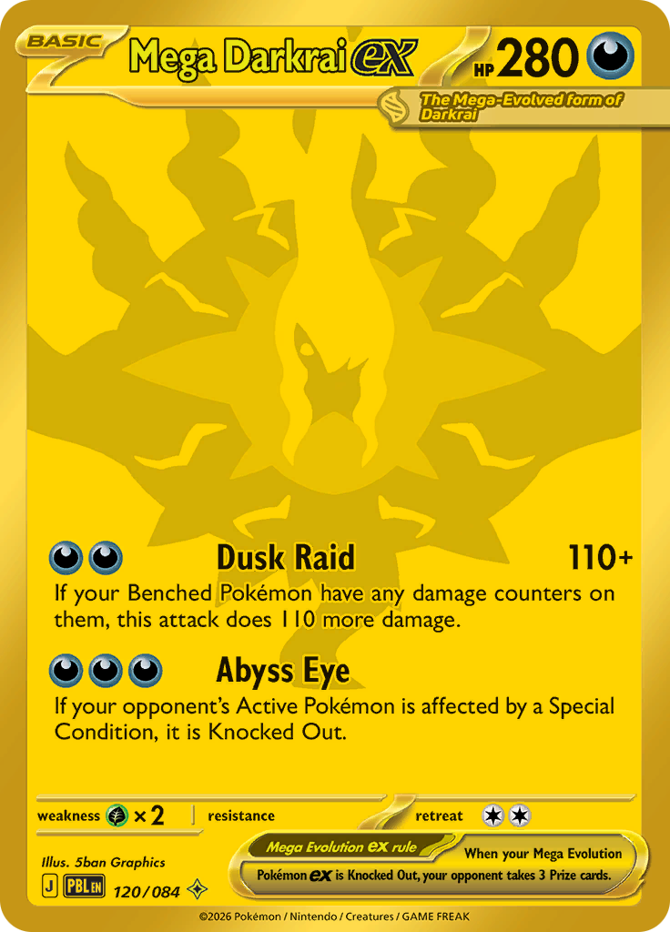 Mega Darkrai ex